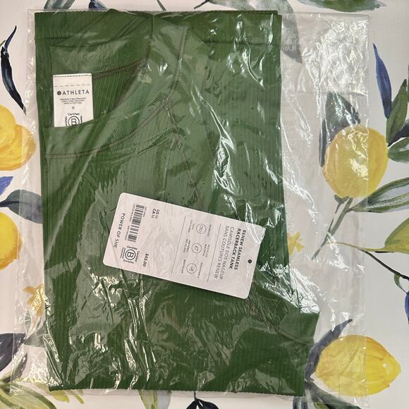 ATHLETA NWT Renew Seamless Racerback Running Workout Tank Shirt – Medium - Picture 6 of 9
